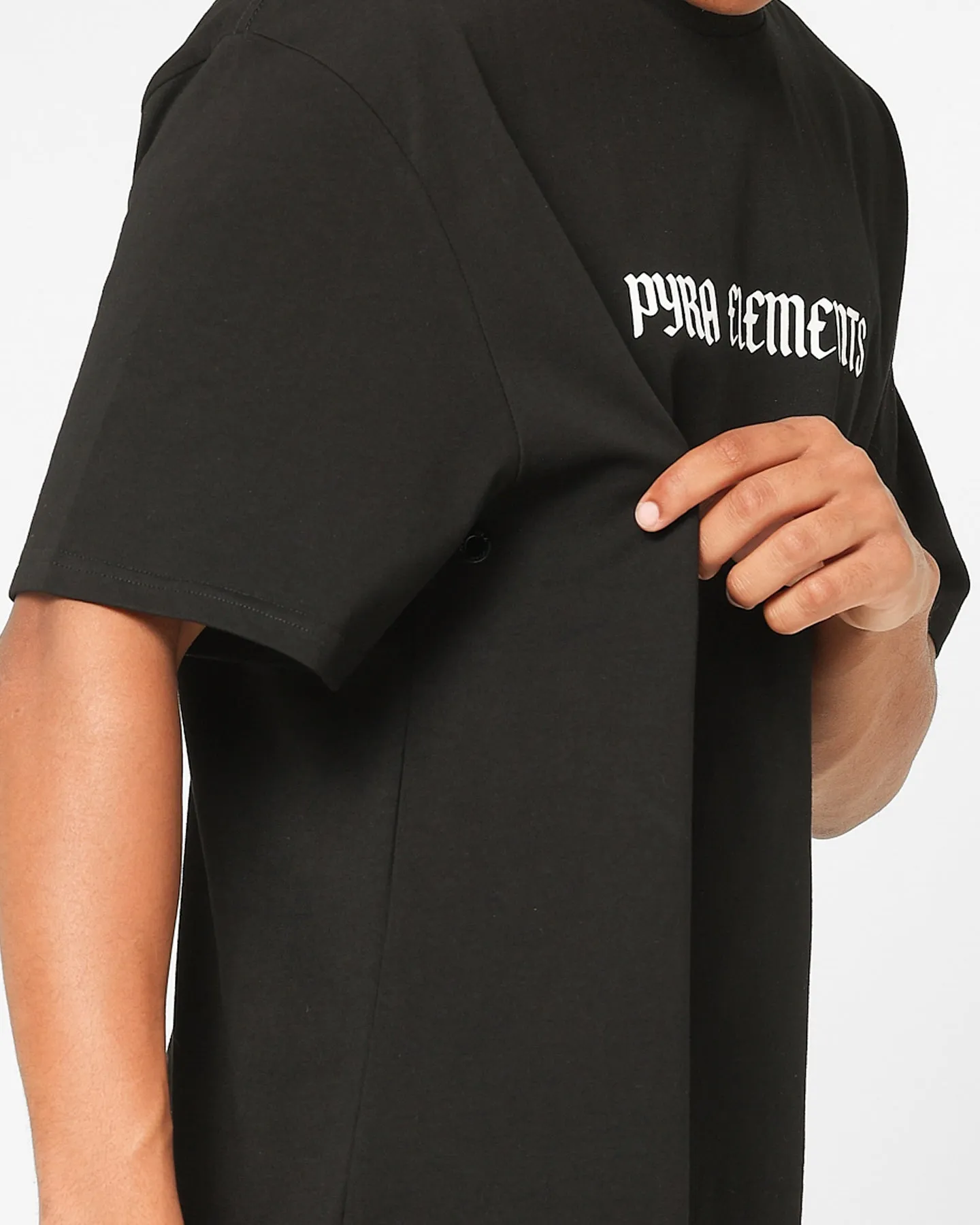 Pyra Rugged T-Shirt Black/White