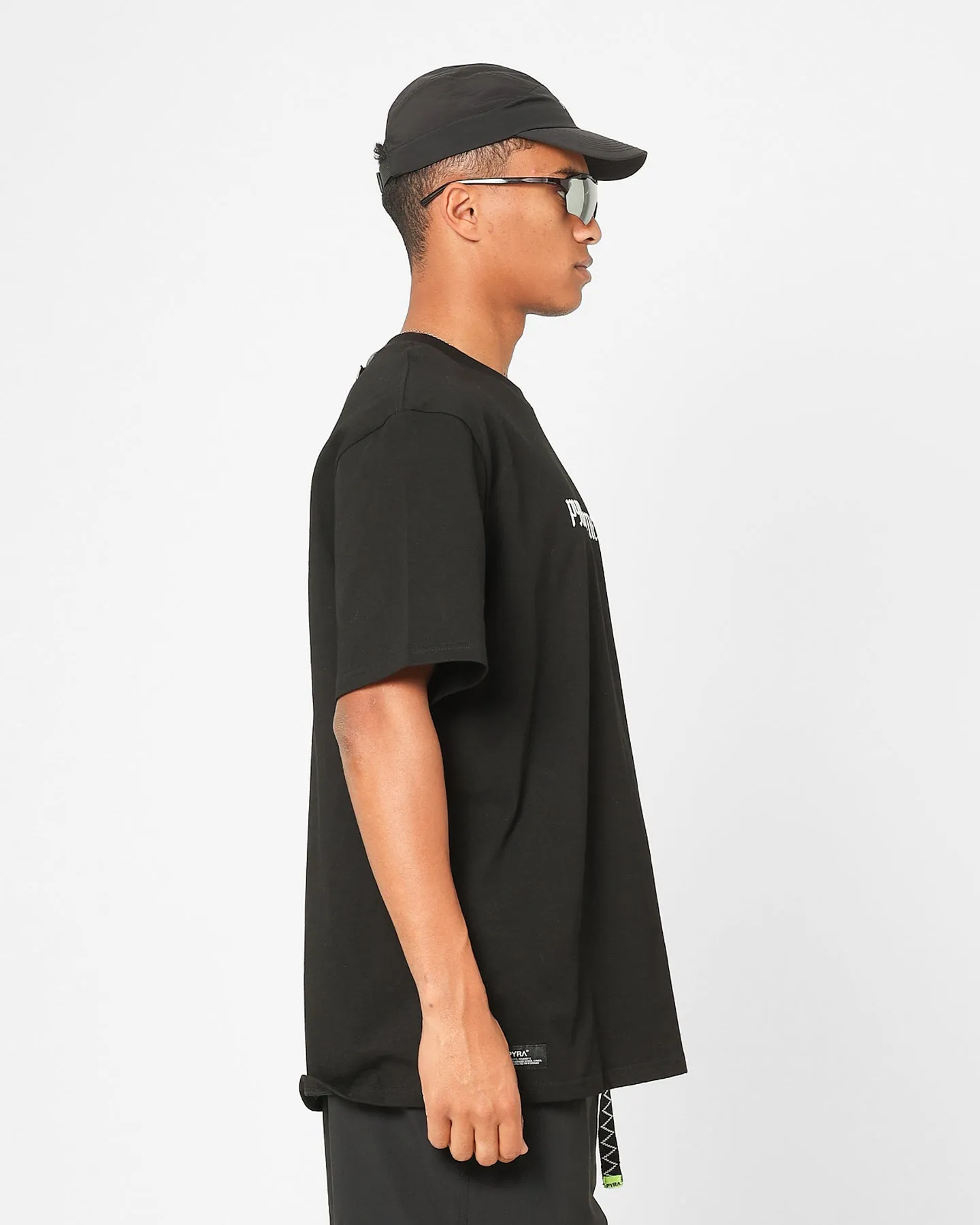 Pyra Rugged T-Shirt Black/White