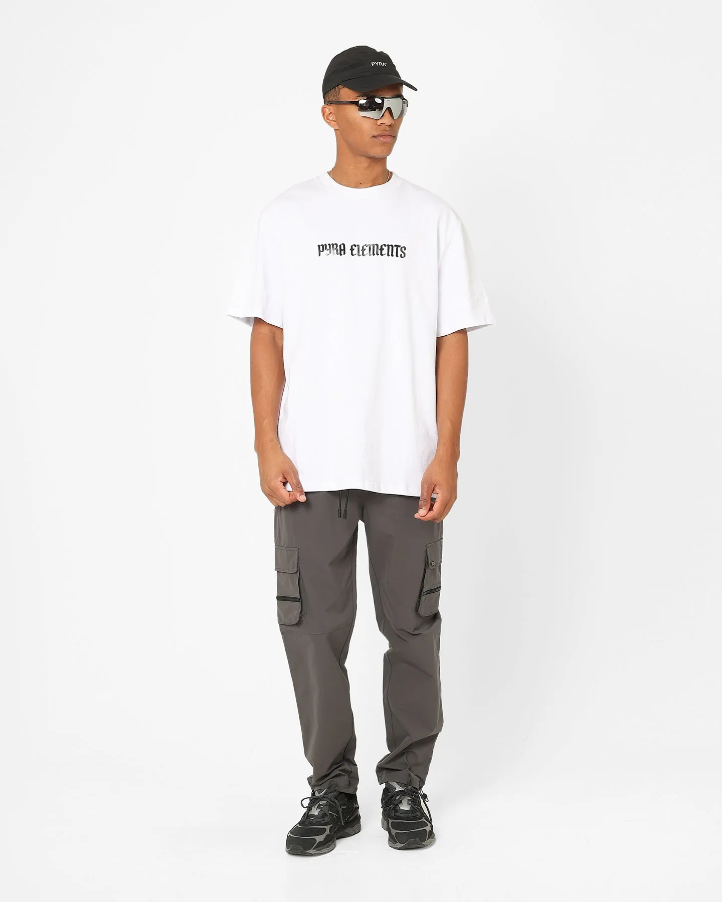 Pyra Rugged T-Shirt White/Black