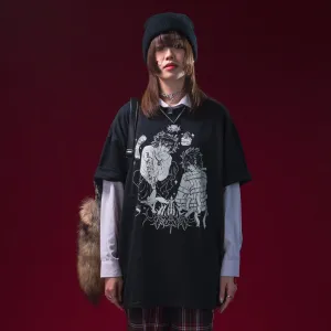 "LAWLIET" OVERSIZED TEE