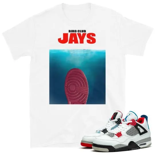 RETRO 4 WHAT THE JORDAN SHIRT