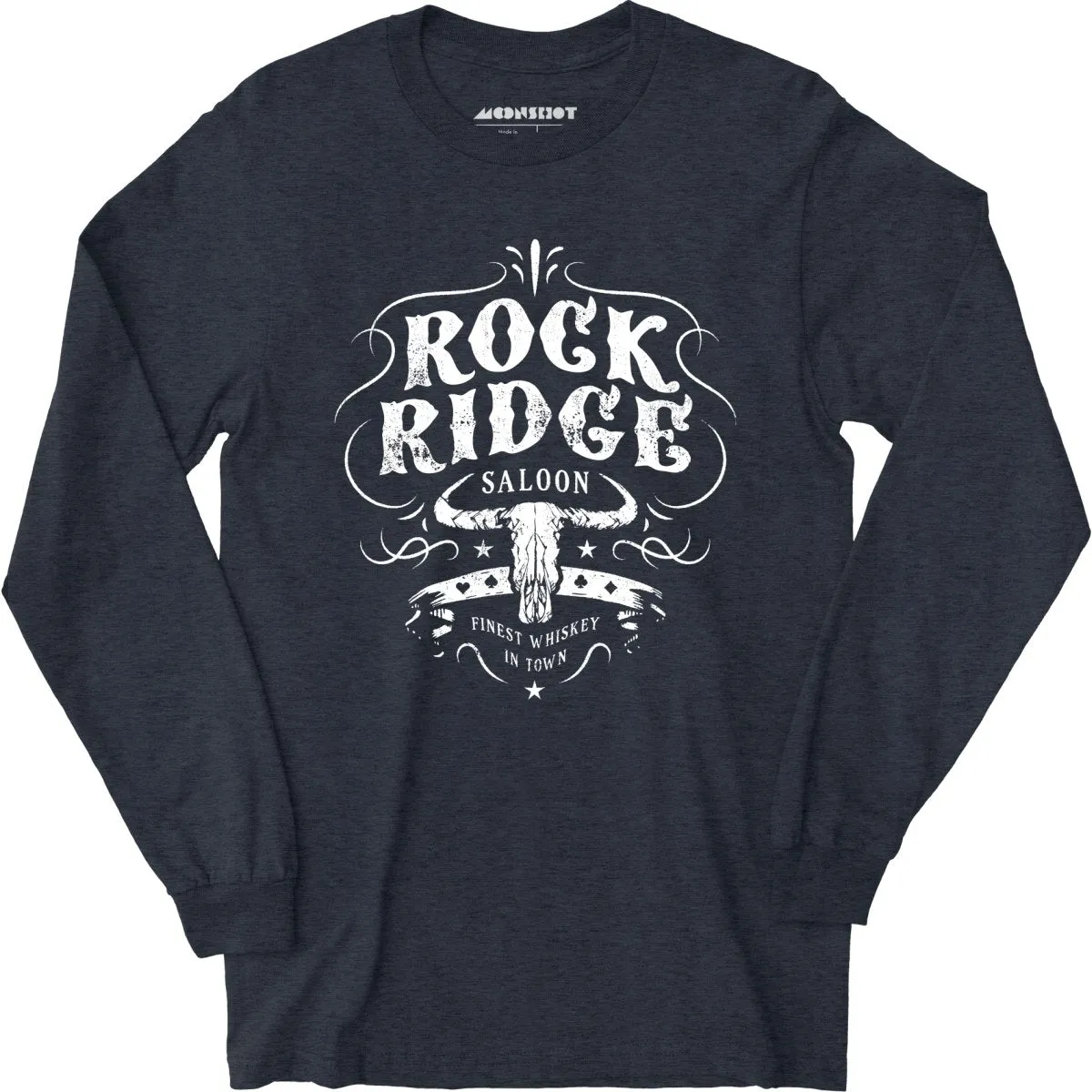 Rock Ridge Saloon - Long Sleeve T-Shirt