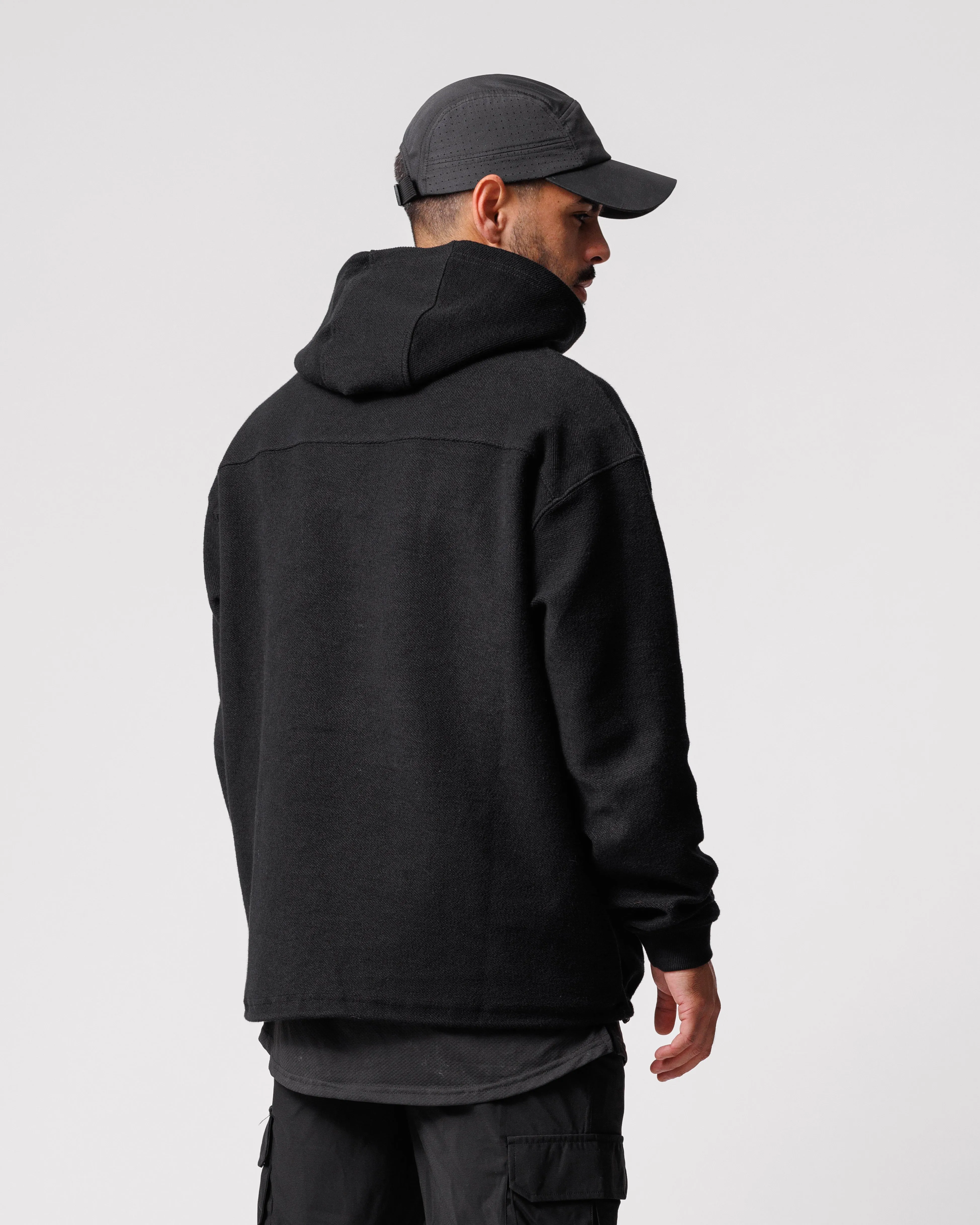 Rough-Knit Hoodie