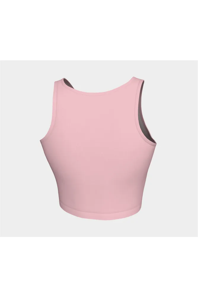 Soft Pink Rose Petals Athletic Top