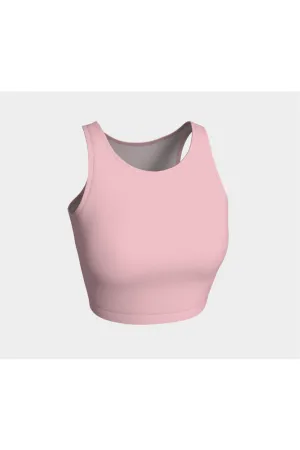 Soft Pink Rose Petals Athletic Top