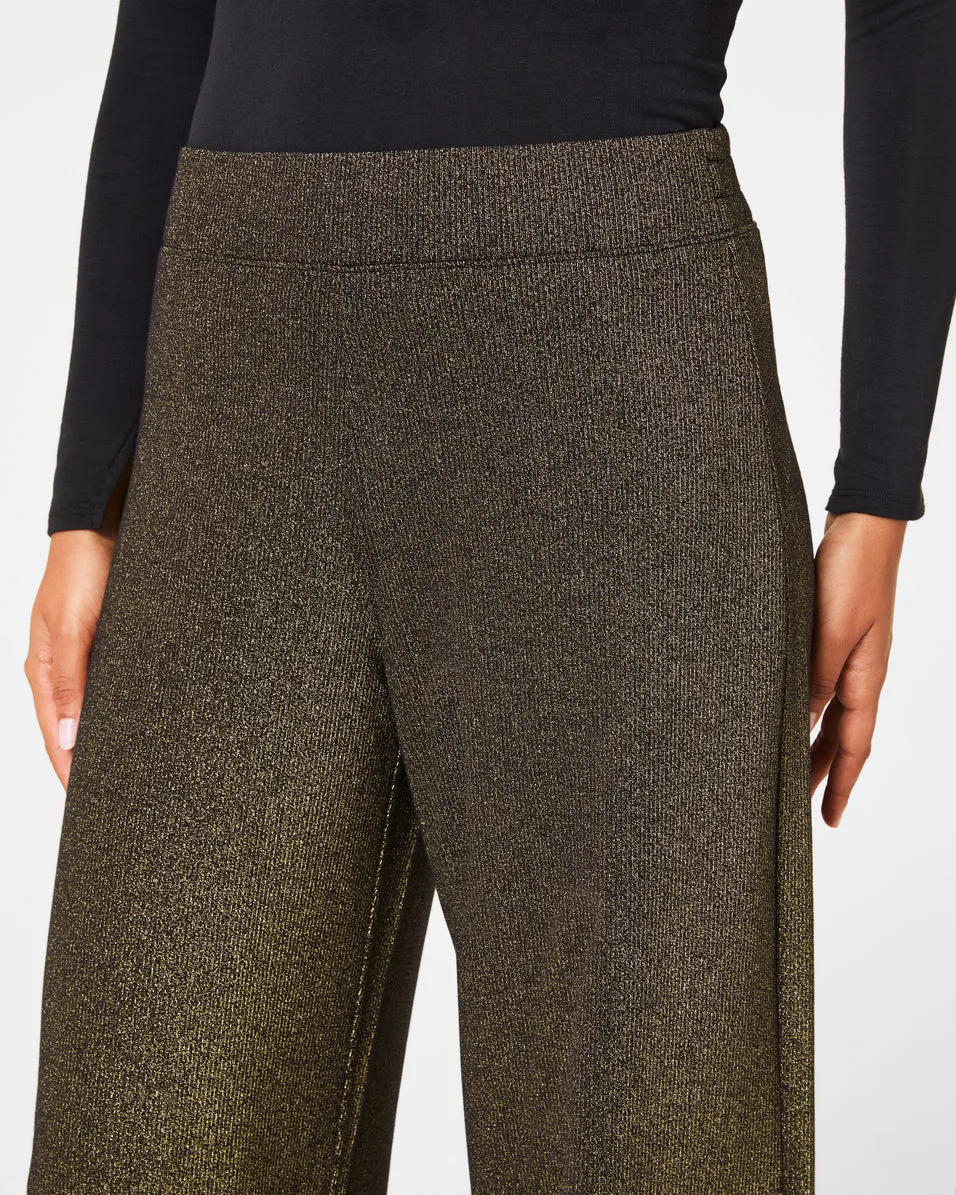 SPANX® AirEssentials Wide Leg Pant with Shimmer