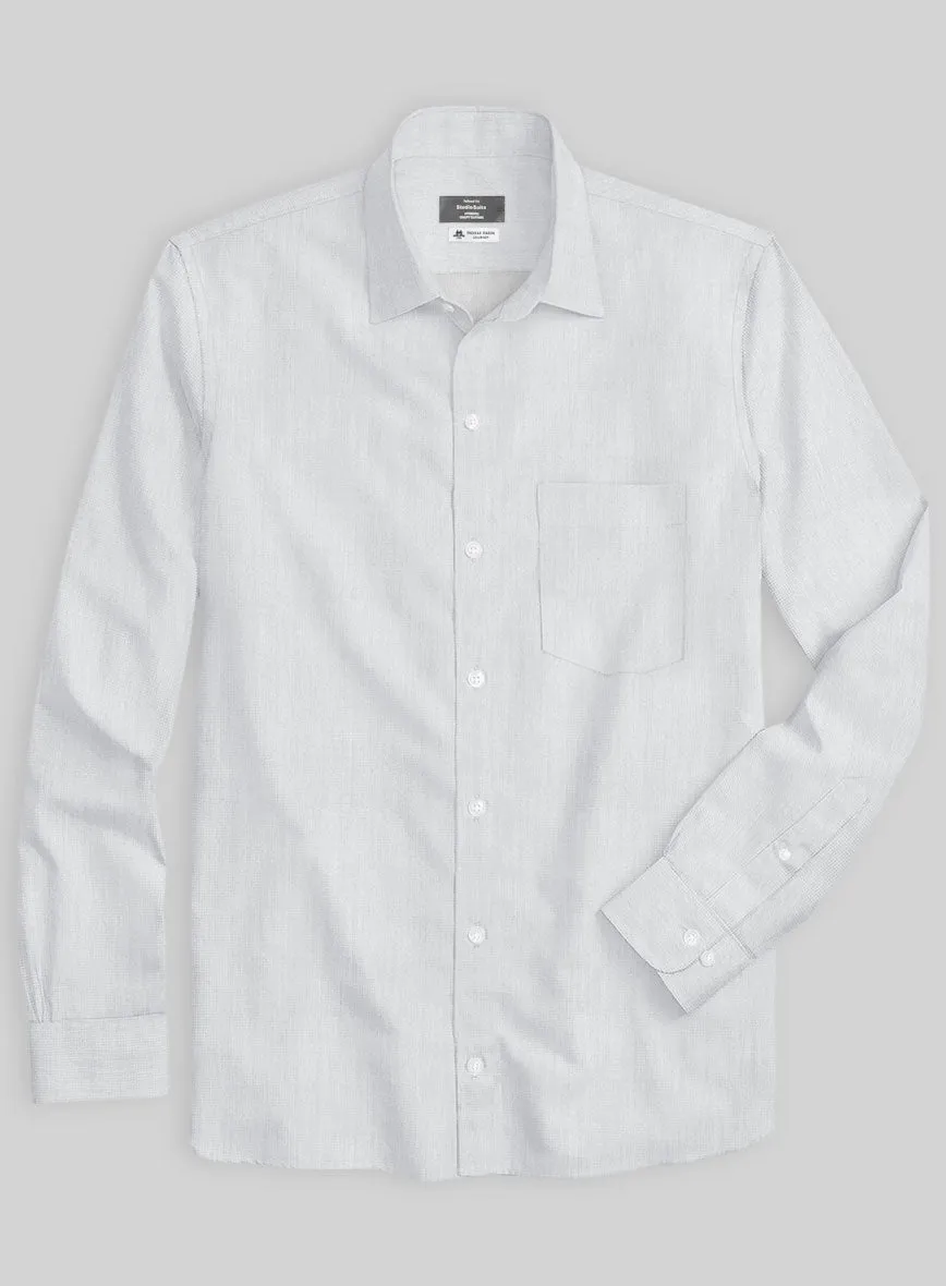 Thomas Mason Silver Shirt