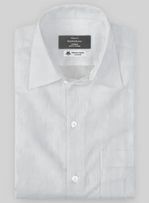 Thomas Mason Silver Shirt