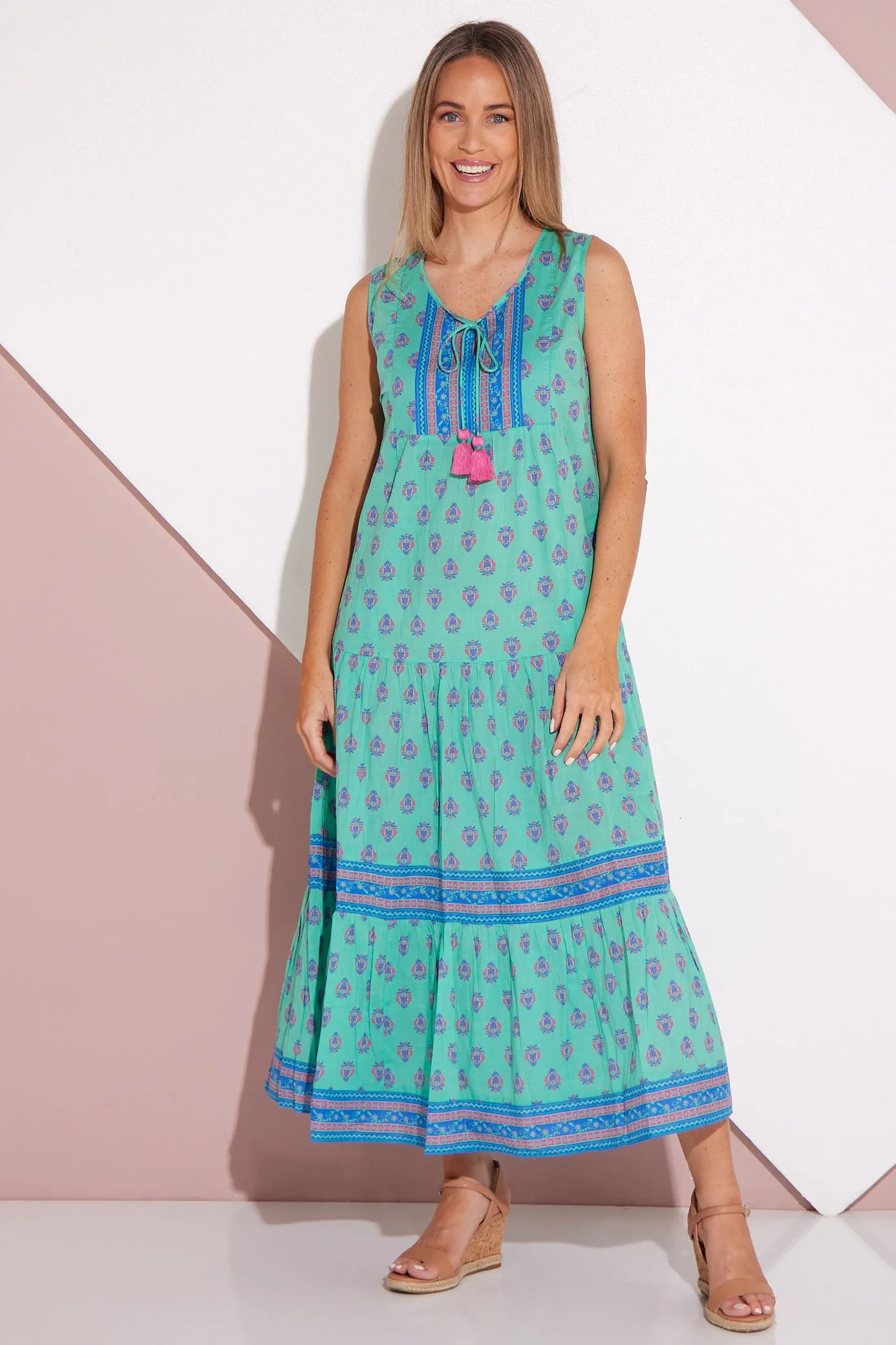 Toronto Maxi Dress - Sea