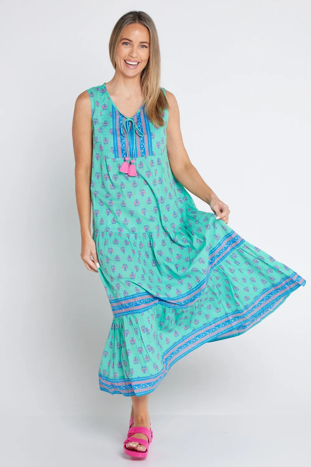 Toronto Maxi Dress - Sea