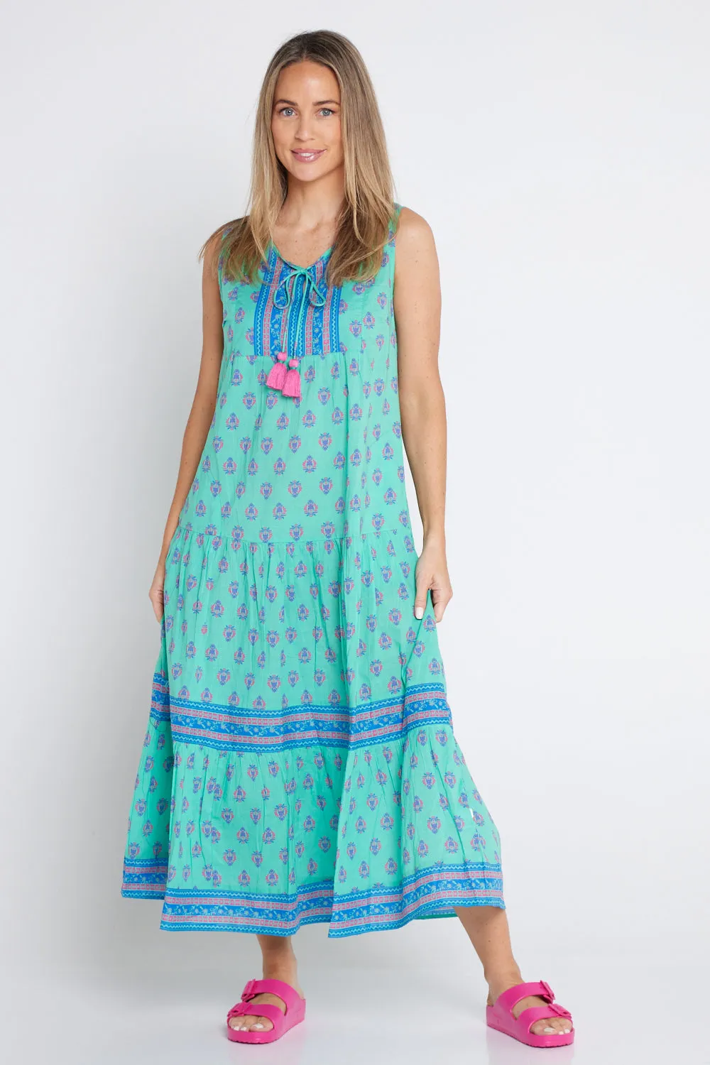 Toronto Maxi Dress - Sea