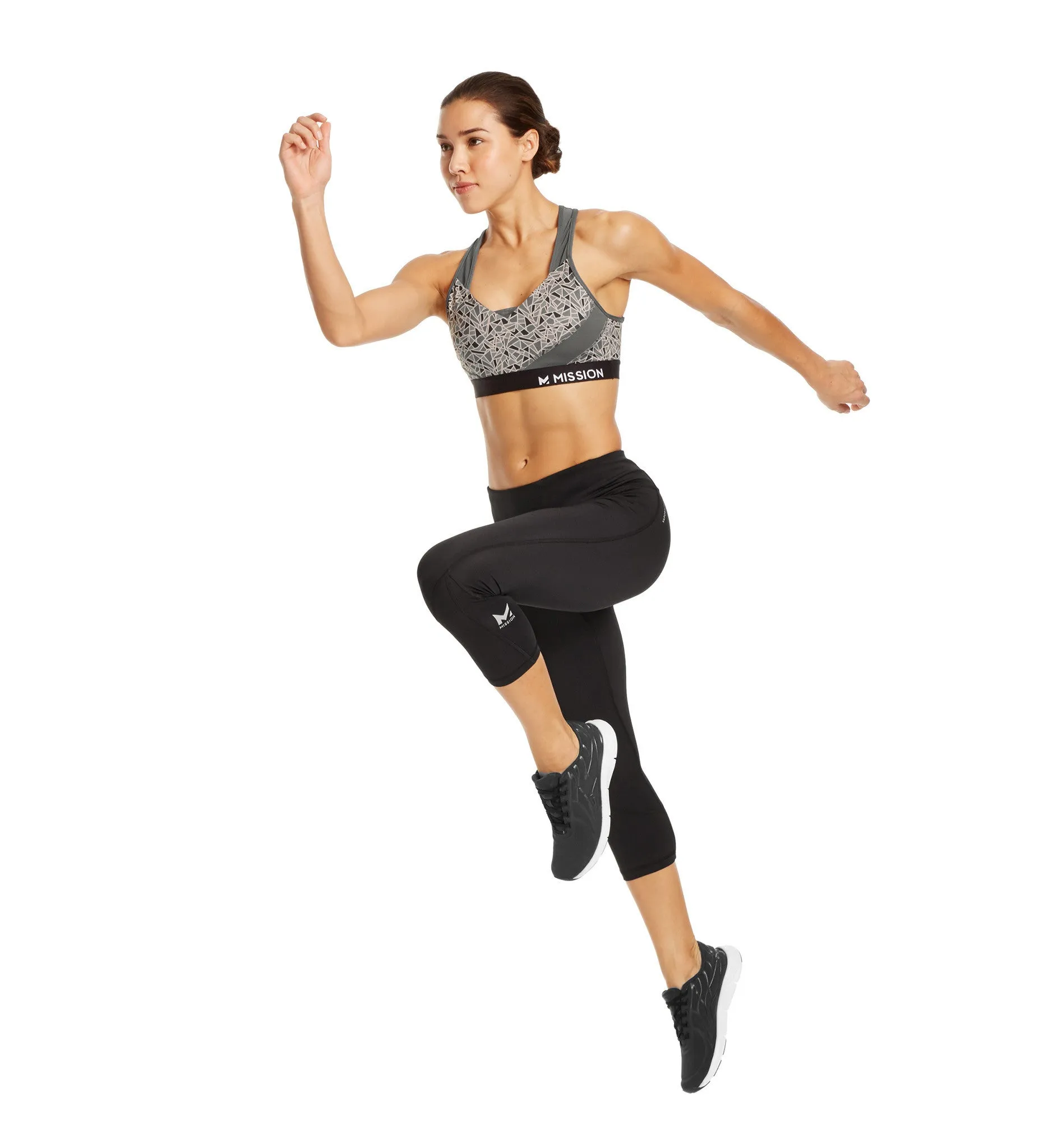 VaporActive System Mid-Rise Capri Leggings | Moonless Night