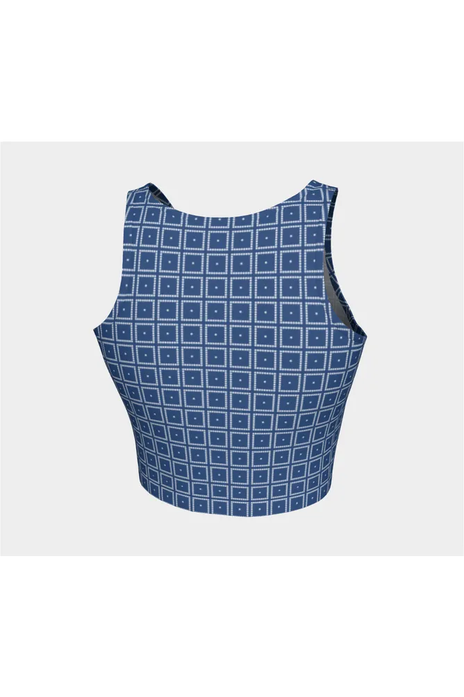 Vintage Grid Athletic Top