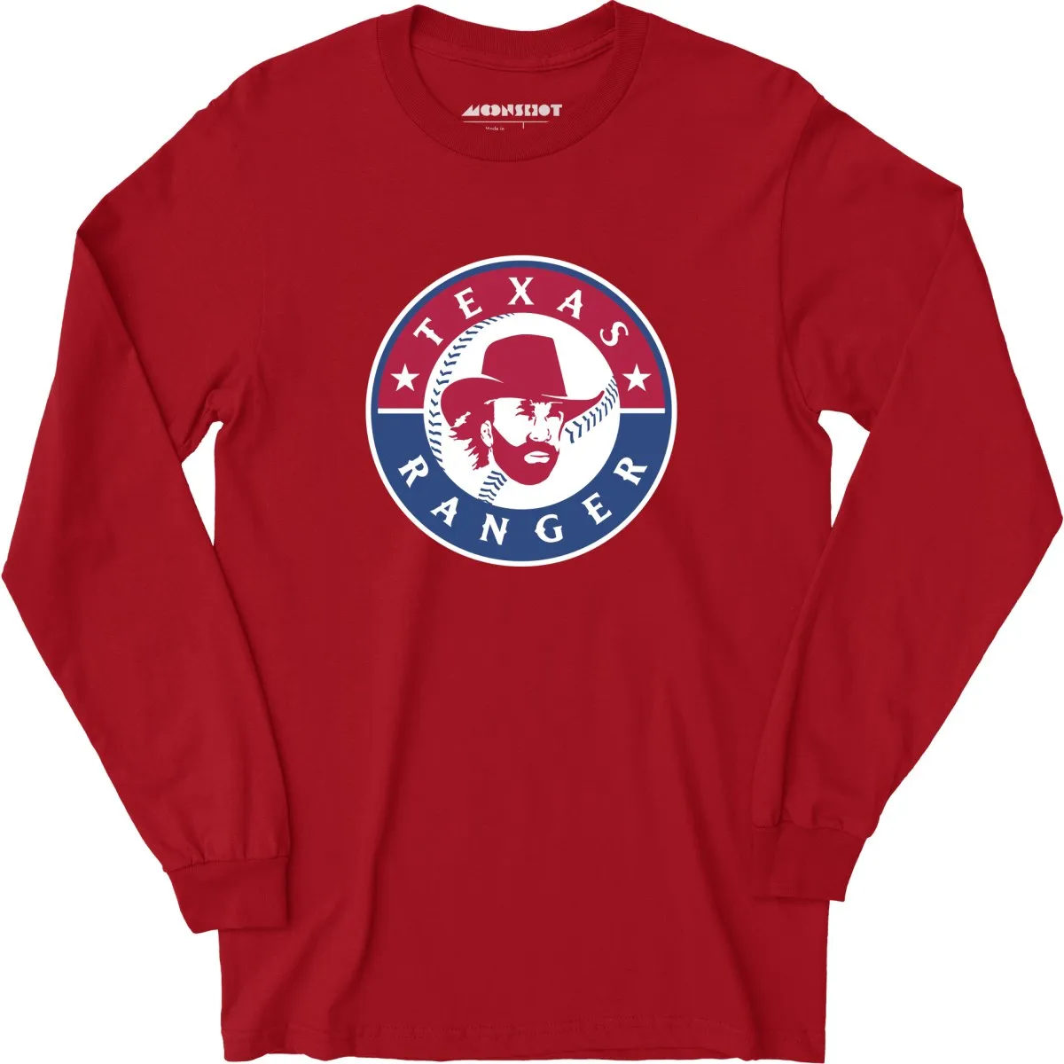 Walker Texas Ranger Mashup - Long Sleeve T-Shirt