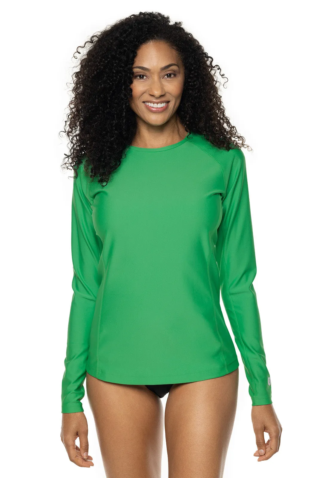 Women's Hightide Long Sleeve Swim Shirt | Palm Green