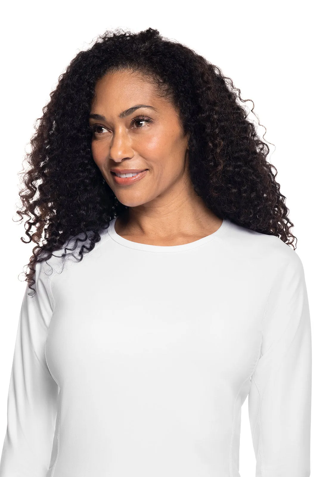 Women's Hightide Long Sleeve Swim Shirt | White