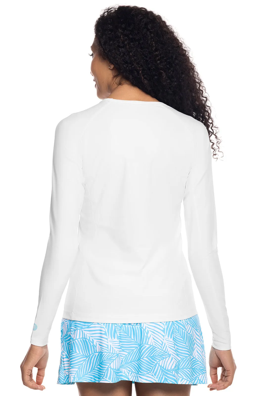 Women's Hightide Long Sleeve Swim Shirt | White